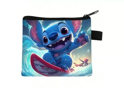 Porte-monnaie Stitch - Bleu - Neuf Avec étiquettes - Livraison Offerte En Suivi + 1€ En Mondial Relay