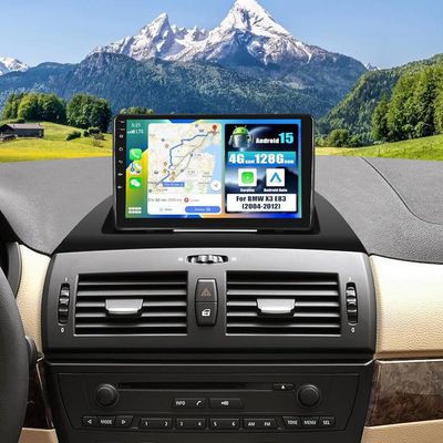 SIXWIN Autoradio Voor Renault Clio 3 (2005-2017) – 9 Inch Touchscreen, Android 13, 2+64GB, Draadloze CarPlay/Android Auto, GPS, Bluetooth, FM/RDS En Stuurwielbediening