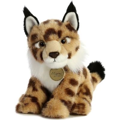 Peluche lynx 25.5 cm 26291 Cdiscount Jeux Jouets