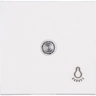 Merten Cache Interrupteur Va-et-vient System M Blanc Polaire 433119 1