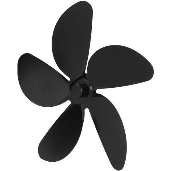Ventilateur à faible bruit, pièces de ventilateur 5 feuilles pour cheminées poêle à bois poêle à