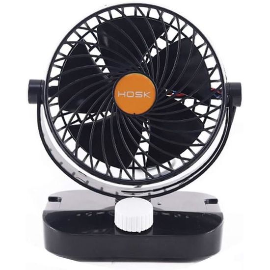 Yerloa Ventilateur Voiture 12V, Ventilateur Voiture de Voiture