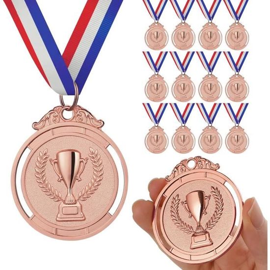 18 Pièces Médailles Enfants,médailles D'or Gagnant Médailles