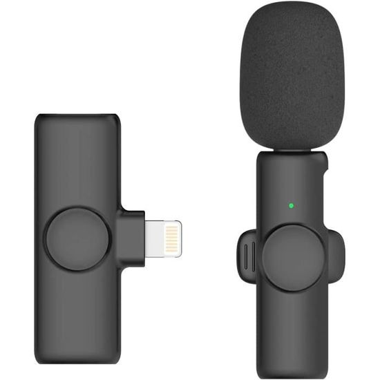 Micro Cravate Sans Fil Lavalier – Compatible IPhone, Android, PC – Réduction De Bruit – Portée 20 M – Pour YouTube, TikTok, Enregistrement - 14