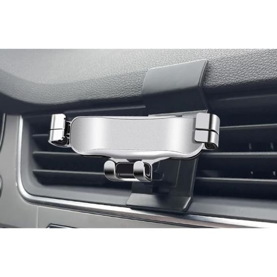 Support Téléphone Voiture Glangeh - Clip Amélioré 2025 Rotatif 360°, Pour Grille D'aération