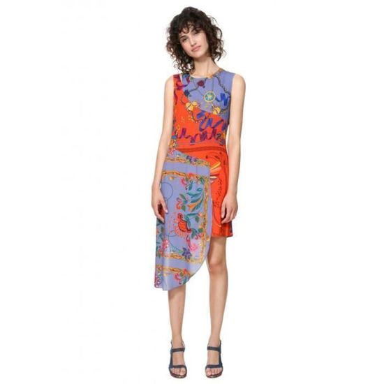 Robe Desigual Taille 36/S – Colorée Et Moulante, Très Bon état
