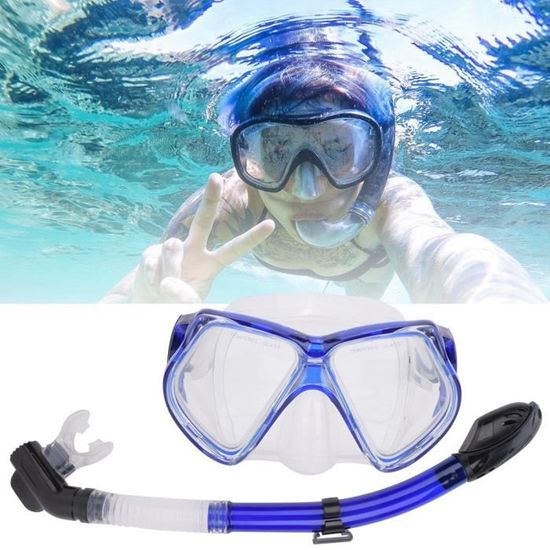 Lunettes De Natation Anti-buée En Silicone Souple - Pour Plongée, Apnée, Piscine, Plage - Hommes, Femmes, Adolescents - Couleurs Noir, Bleu, Rose - 4