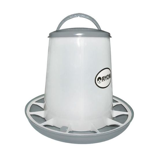 Mangeoire Automatique Pour Volaille De Sundeluxe Mangeoire En Plastique Pour Poulets Avec Poignee A Pendre 6 Kg Achat Vente Mangeoire Tremie Mangeoire Automatique Pour Cdiscount
