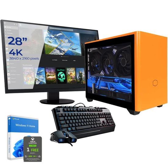 Sedatech - Mini-PC Pro Gaming • Intel i9-14900KF • RTX4070 • 64 Go DDR5 •  2To SSD M.2 • Windows 11 - PC Fixe Gamer - Rue du Commerce