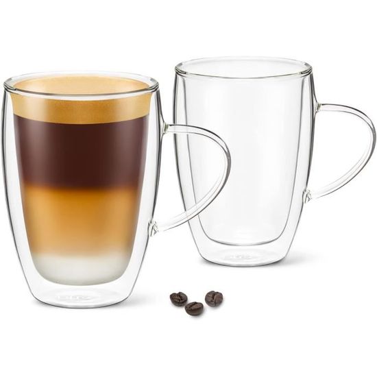 Verres à Cocktails,Tasse à Café En Verre Borosilicate Avec Couvercle En Bois,motif Cactus - Type