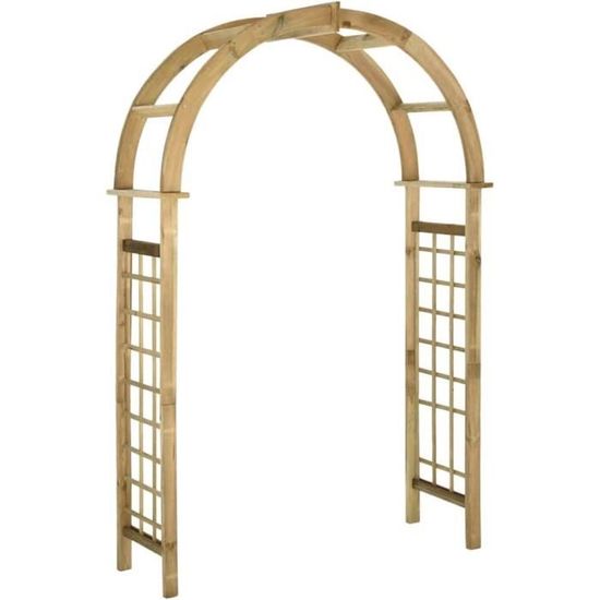Arche De Jardin En Bois – Arches Décoratives Pour Extérieur