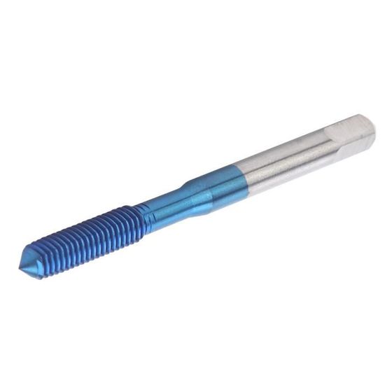 4 Tarauds à Filetage Spiralé M2,5 X 0,45 - Revêtement Nitrure, Acier Rapide 6542