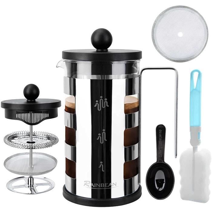 Cafetière À Piston 350Ml, Presse À Café Française French Press Pour Le Camping, 2-3 Tasses[J6462