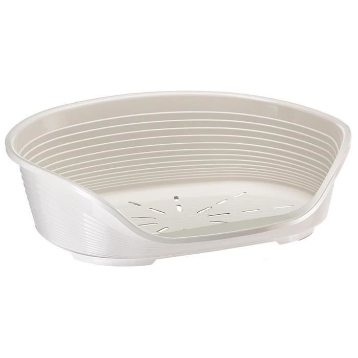 Panier-Corbeille SIESTA DELUXE Taille 8 - 82*595*25 cm -Blanc -FERPLAST