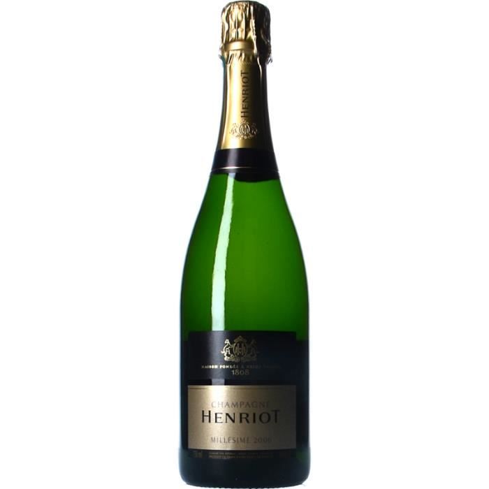 Champagne et Méthode Traditionnelle - Champagne Henriot Brut Millésimé Blanc