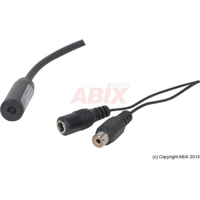 Micro sur rca pour enregistreur (dvr) videosurv…