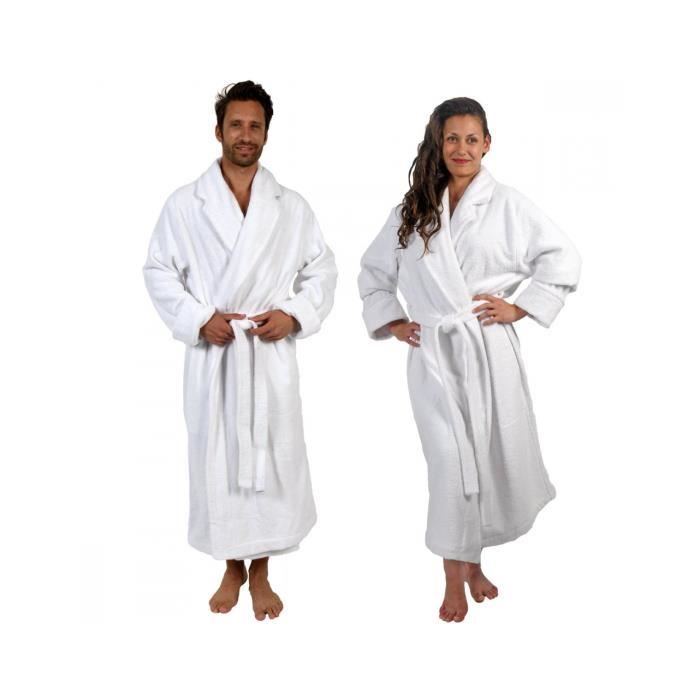 Peignoir mixte TRENCH - Blanc - 4 - XL