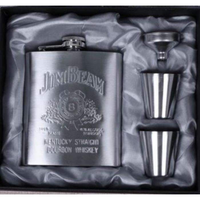 Coffret Cadeau Flasque Jim Beam