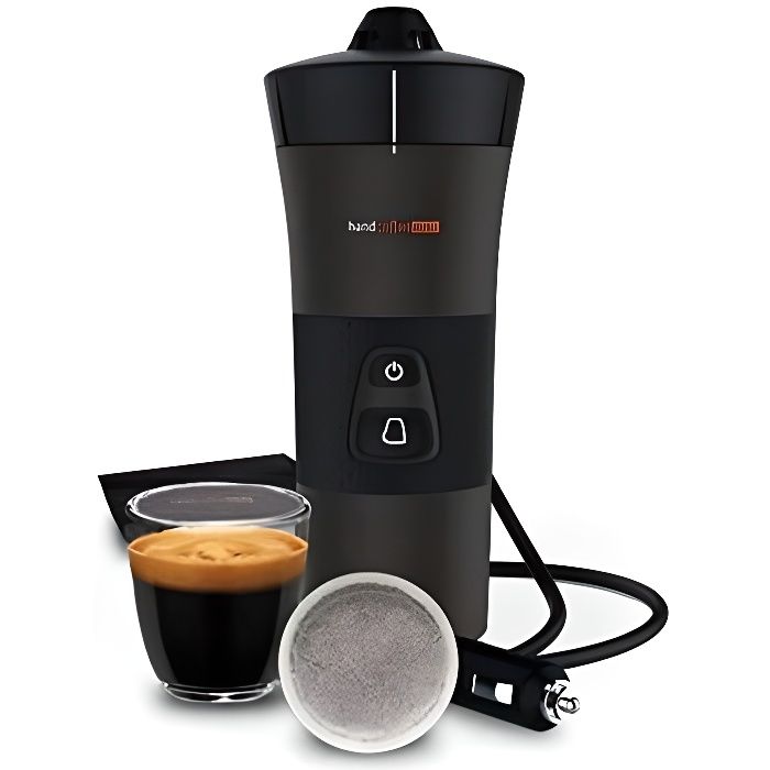Handpresso - New Handcoffee Auto 21000, Machine a Cafe Portable à dosette pour Voiture 12V
