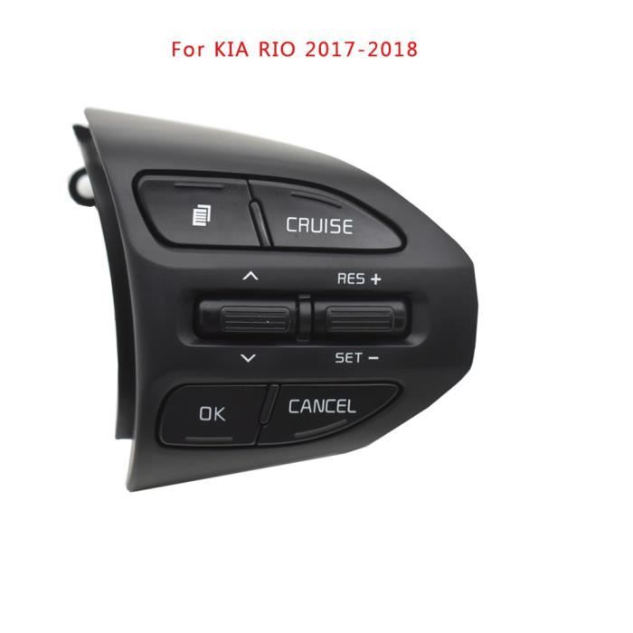 Commutateur,Volant télécommande Bluetooth régulateur de vitesse Volume bouton multifonction pour Kia K2 RIO - Type Model D
