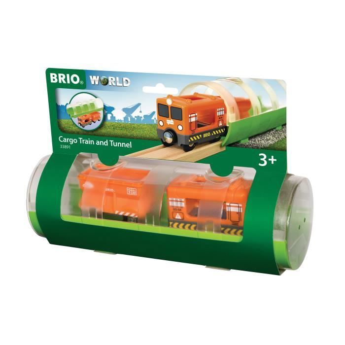 Train Cargo et Tunnel
