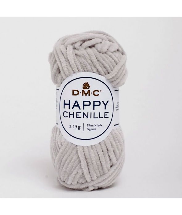 Pelote HAPPY CHENILLE pour Amigurumi, mini pelote 15g, DMC 11 Perle