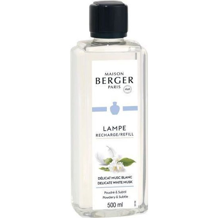 DELICAT MUSC BLANC- RECHARGE PARFUM 500 ML - MAISON BERGER PARIS