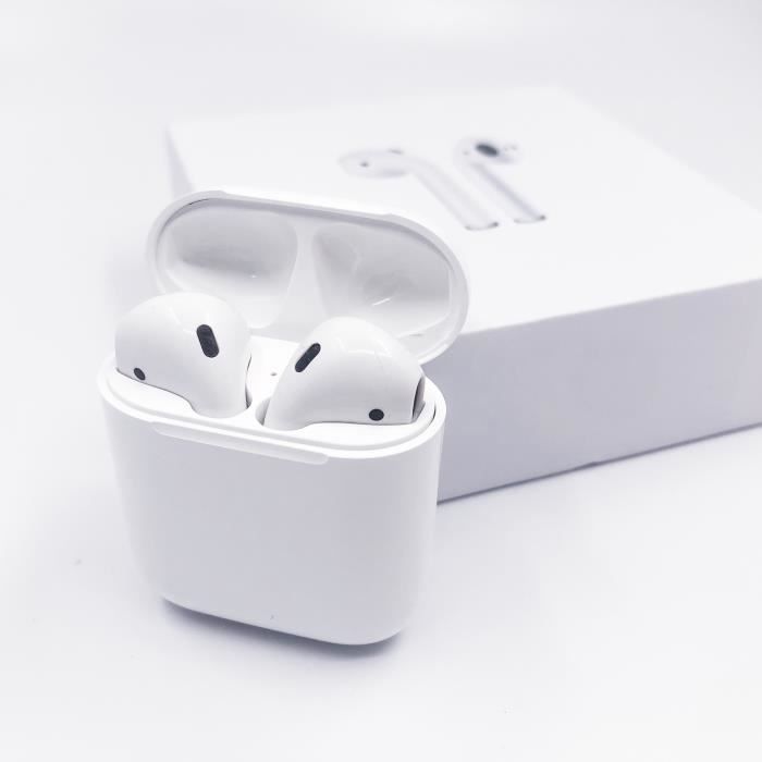 Casque écouteur Bluetooth 5 Air 2 GPS oreillette sans fil kit main libre Tactile