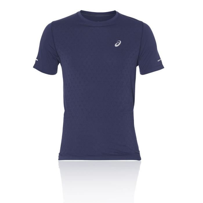 Asics Hommes Gel-Cool Manche Courte Running T-Shirt