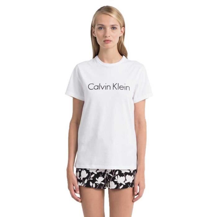 Vêtements femme Pyjamas Calvin Klein S-s Crew Neck