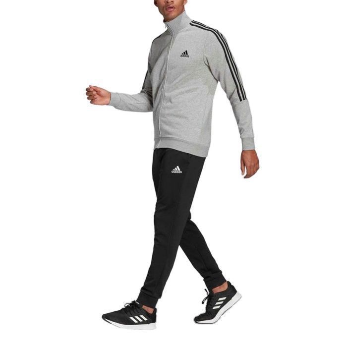 Adidas Survêtement pour Homme Aeroready Essentials 3-Stripes Gris