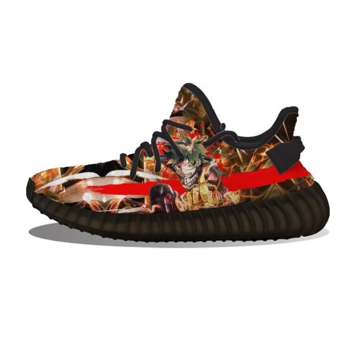 Baskets Anime-My Hero Academia-Midoriya Izuku Chaussures de course pour Homme Femme