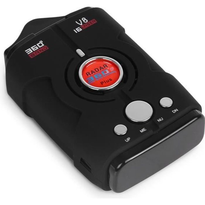 Détecteur de radar de voiture Détecteurs de vitesse pour voiture V8 X K Ku Ka