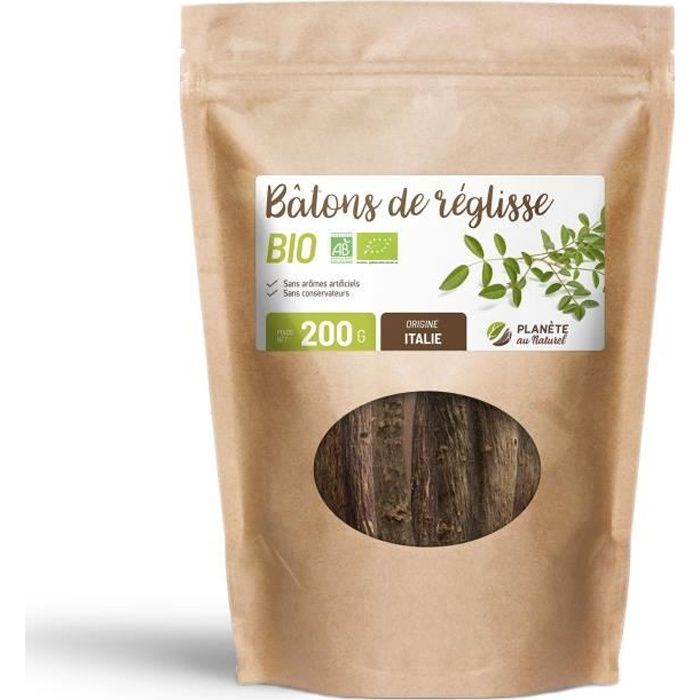 Baton de réglisse bio 200g
