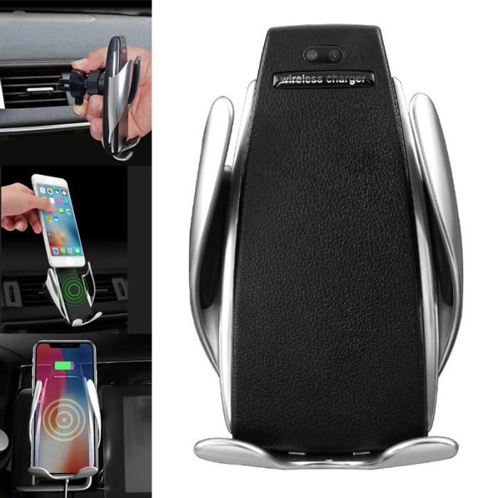 Support de montage de voiture chargeur automatique de serrage de rotation de 360 degrés pour téléphone mobile iOS Android