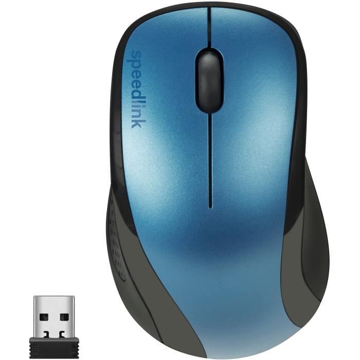 Speedlink-Be ar-630011 3 touches souris de Kappa sans fil bleu