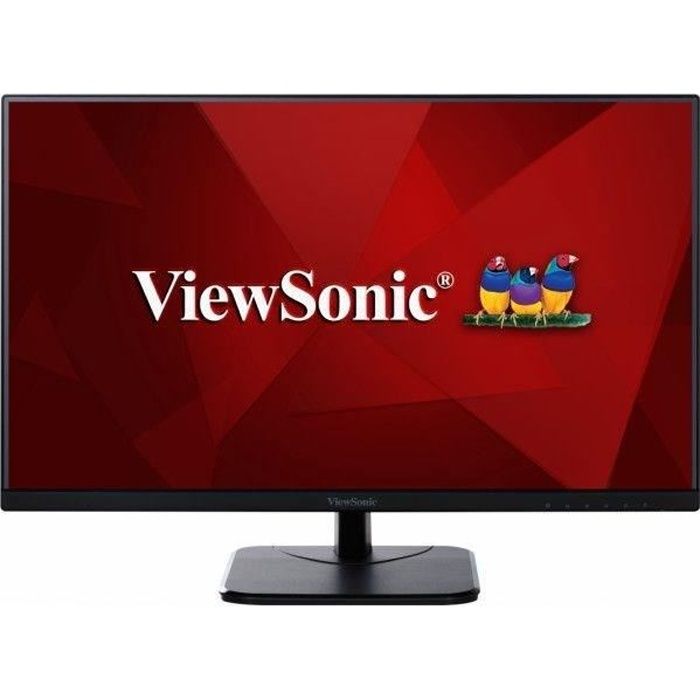 VIEWSONIC Moniteur VA2456-MHD - 24- - Dalle IPS - VGA, HDMI, Display port - Technologie BlueLight et FlickerFree - Noir