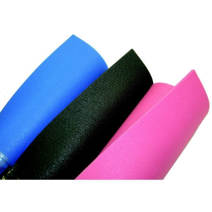 Natte de gymn en mousse micro-cellulaire., 140 x 50 x 0.7 cm