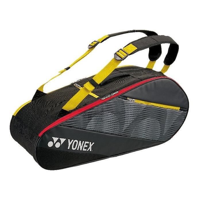 Yonex Sac de badminton actif noir/jaune