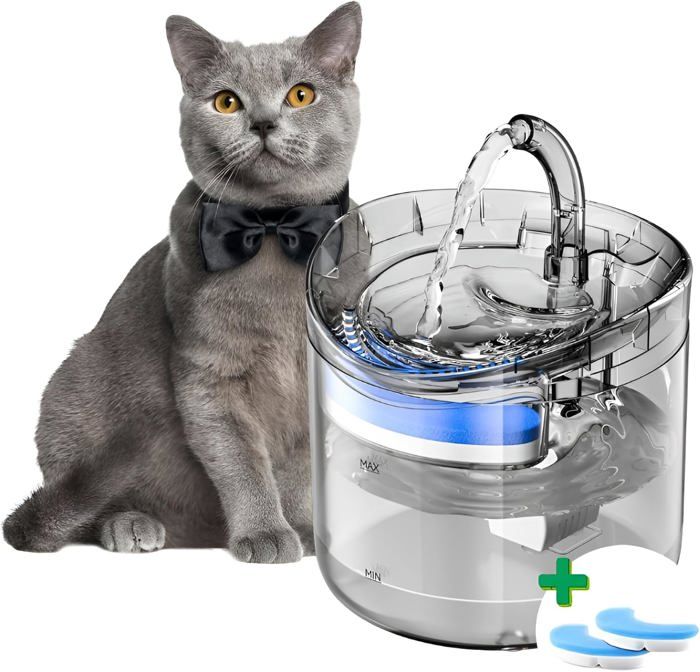 Meilleurs prix pour Fontaine pour chat en bonne santé et heureux Fontaine à eau pour chat Pour une hydratation saine Fontaine à eau fraîche