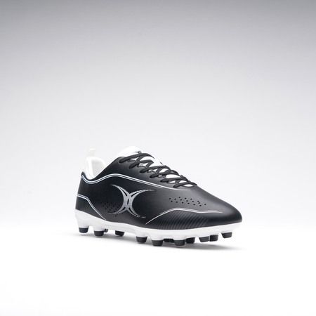 Chaussure de rugby - Homme - GILBERT - BOOT CAGE TORQ MSX - Noir/Blanc - Crampons moulés Chaussure de rugby - Homme - GILBERT - BOOT CAGE TORQ MSX - Noir/Blanc - Crampons moulés