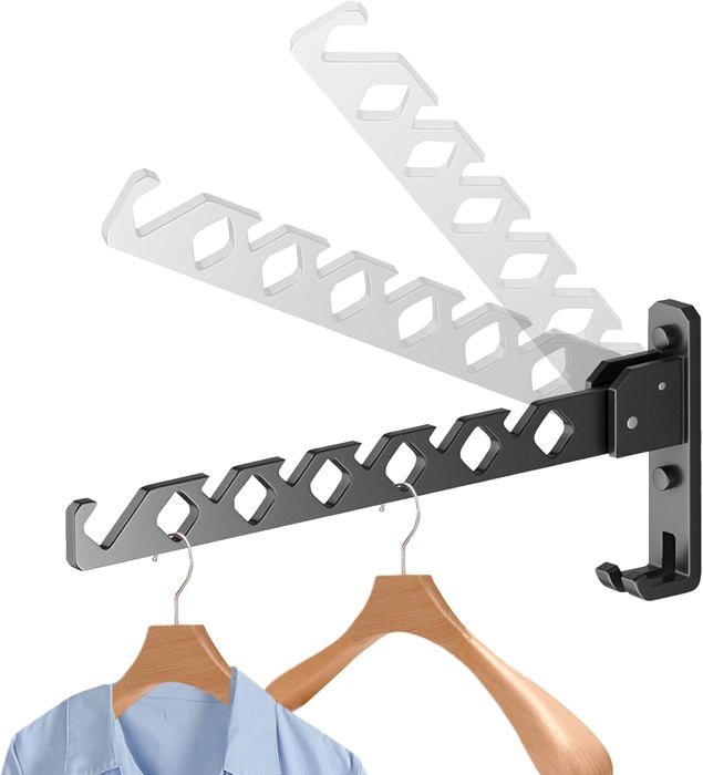 Cintres Magiques pour Pantalons Économiseurs d'Espace - pour Placard Multiples Couches Organisateur Multifonctionnel pour Pantalons Écharpes