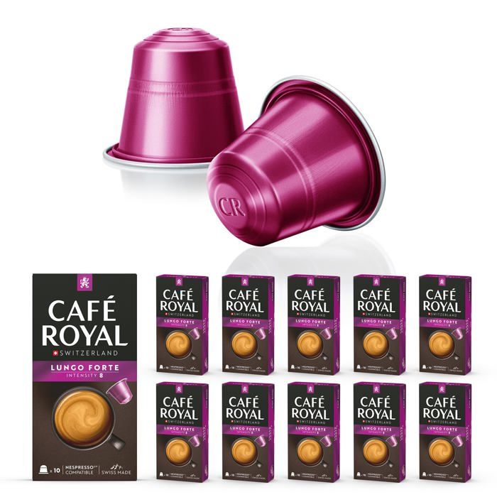 Capsule thé noir citron Nespresso : Saveur fraîche et intense