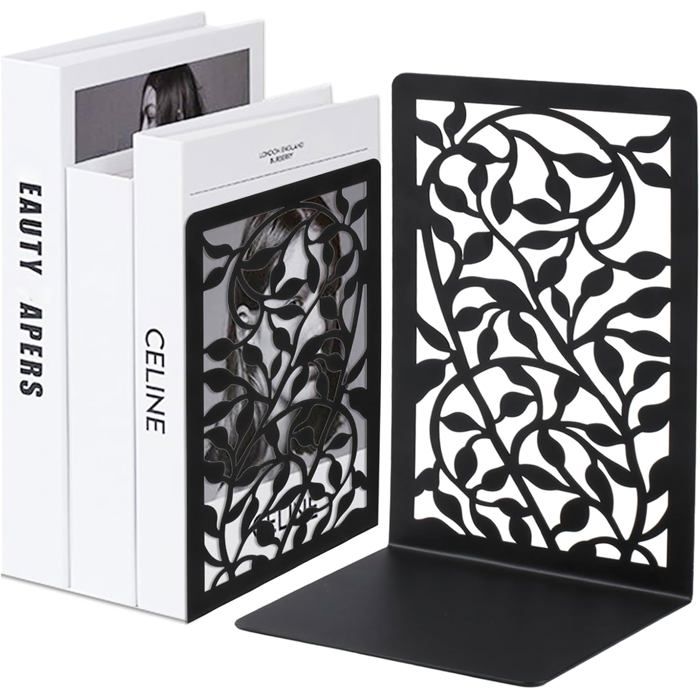 1 Pair Serre Livres pour Livres Lourds Cale Livre Etagere