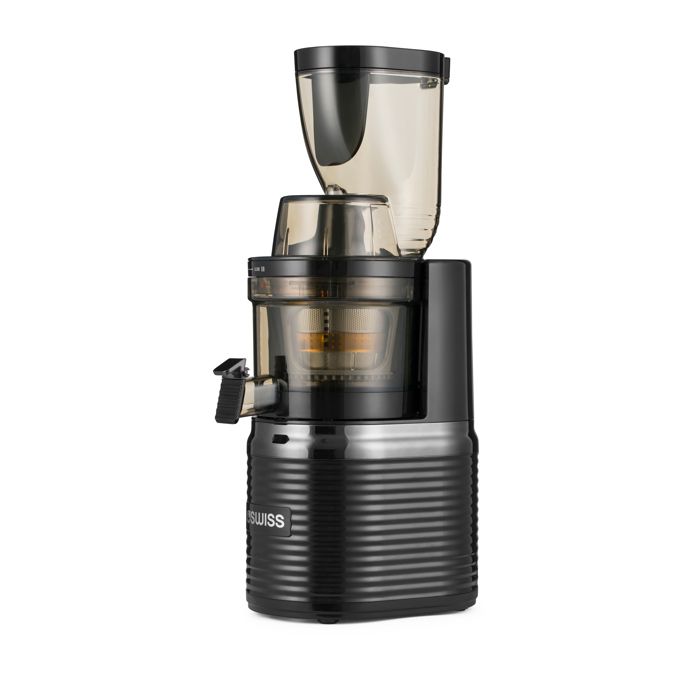 Extracteur de Jus 4Swiss BM202 Rotation Lente Moteur Puissant Grande Embouchure 8cm Nettoyage Facile en 1 min Sans BPA - 4Swiss