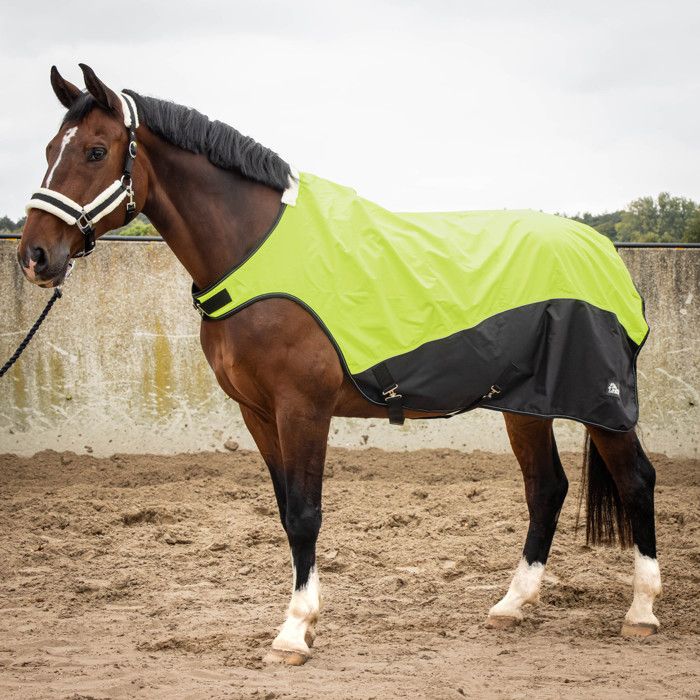Couverture de marcheur pour cheval réfléchissante imperméable Harrys Horse 0g - Vert - 175 cm