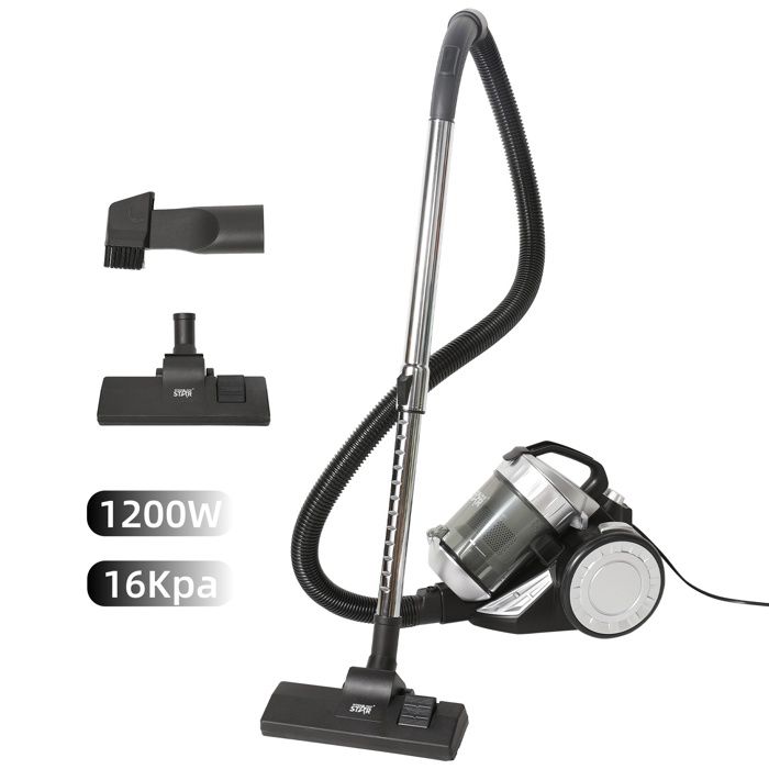 Aspirateur Sans Sac 1200W 16Kpa Aspirateur Portable Filaire Puissant — free download