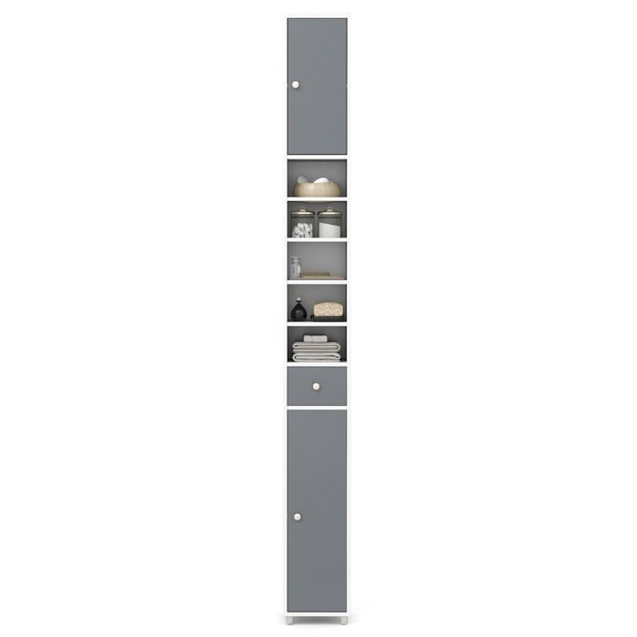 Meuble de rangement salle de bain colonne 20 x 20 x 180 cm espace de Meuble de rangement salle de bain colonne 20 x 20 x 180 cm espace de