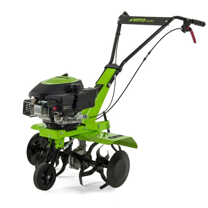 Motobineuse thermique 5CV 149Cm3 Largeur de Travail 630mm Fraise Ø260mm - Motoculteur à Essence 4T Labourer Jardin Potager VITO