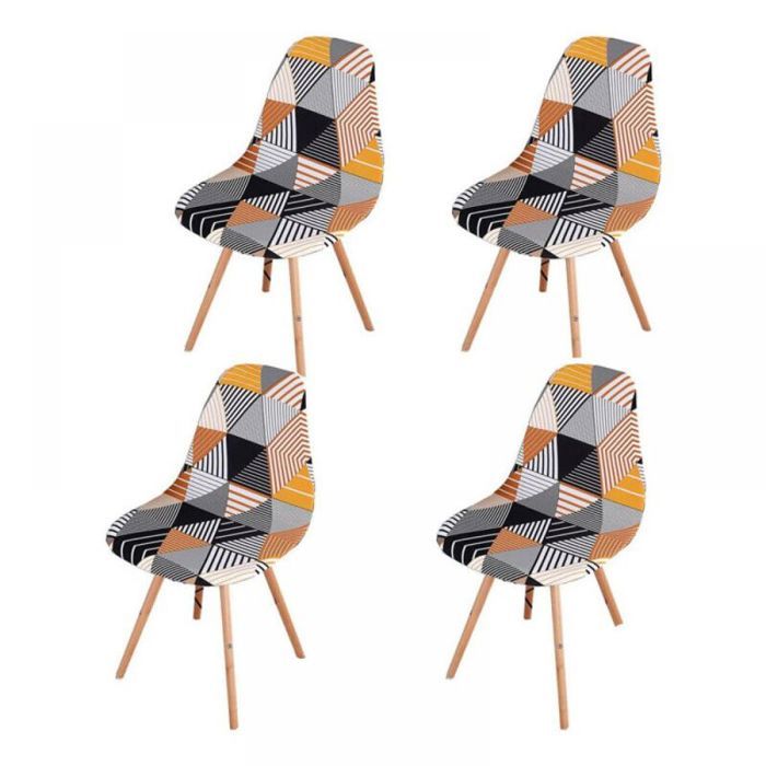 Housse de chaise - Polyester élasthanne Extensible et lavable - Salle à manger restaurant Housse de chaise - Polyester élasthanne Extensible et lavable - Salle à manger restaurant